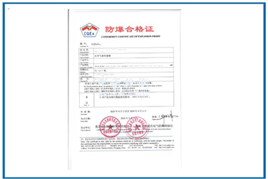 Mine Explosion-Proof Ex Certificate Application Consulting Agency